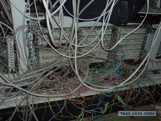 Как я впервые укладывал много кабеля