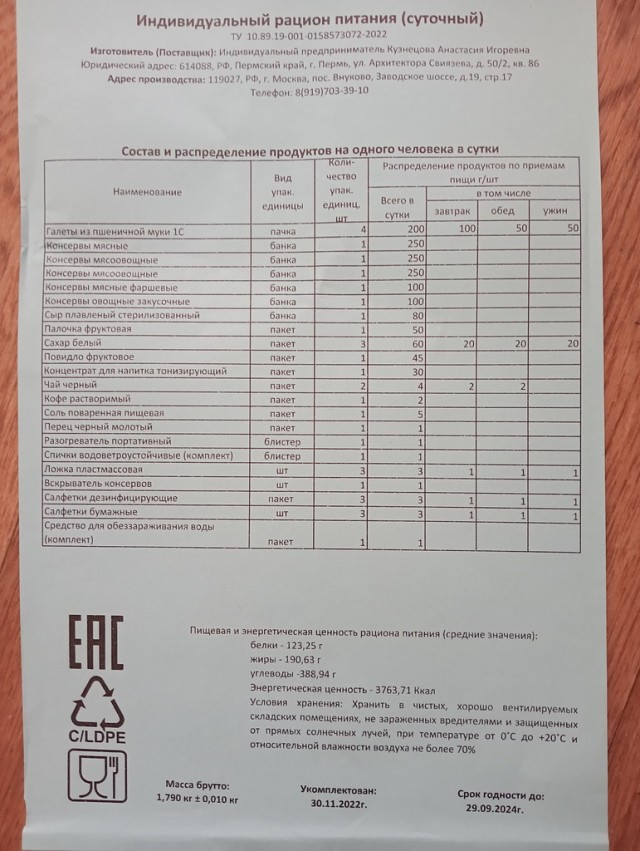 НАТО опубликовало фотографии пайков солдат разных стран-членов альянса