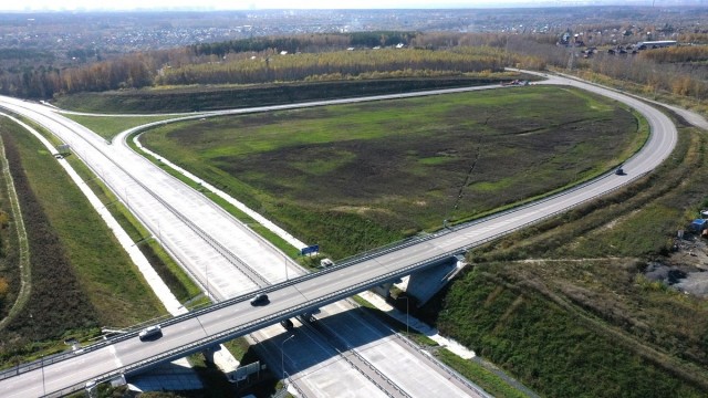 После 12 лет работ открыли первую очередь Восточного обхода Новосибирска