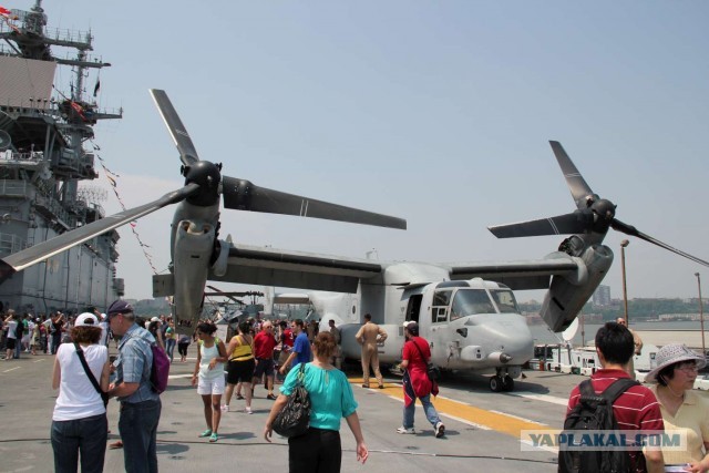 Неделя Флота в Нью Йорке USS Wasp