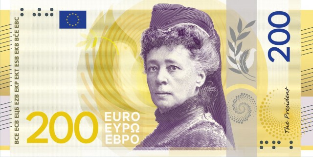 Предполагаемый дизайн новых банкнот еврозоны