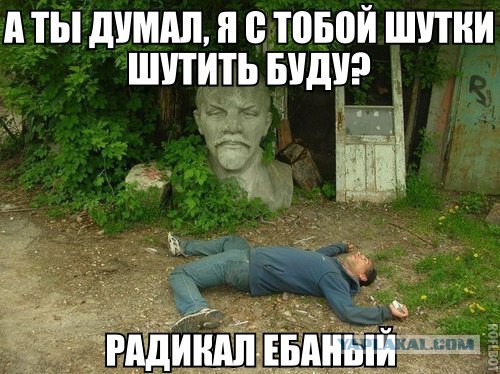 Ленин и наливочка