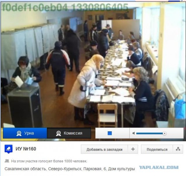 Веб-камеры на избирательных участках