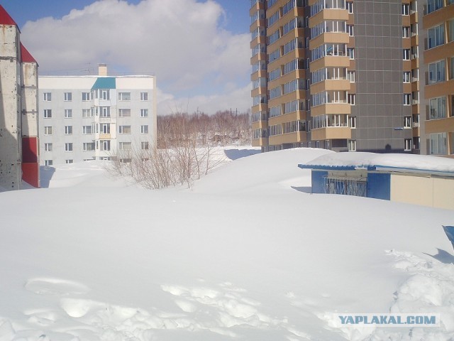Весна на Камчатке
