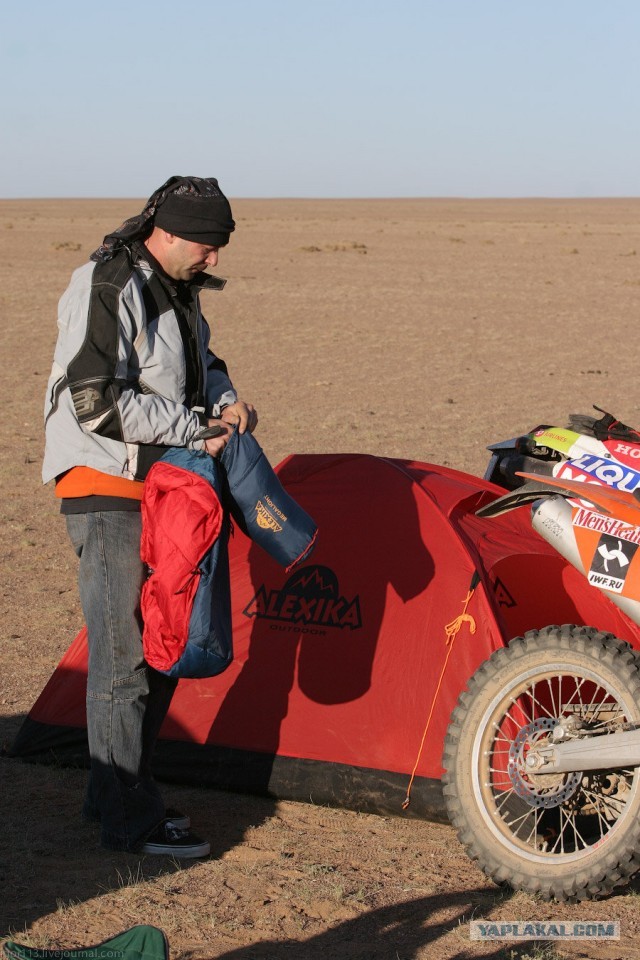 В Монголию на мотоциклах 2006