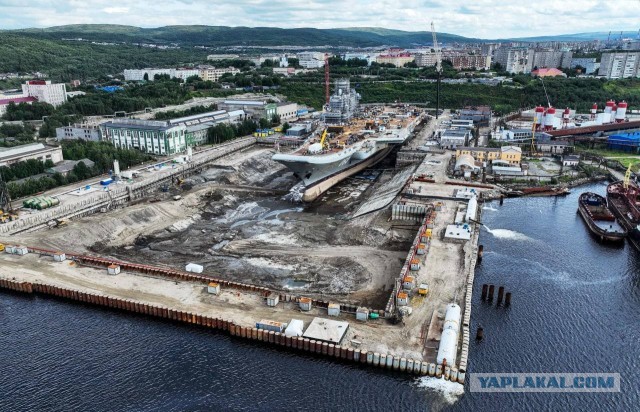 Минобороны начало формировать экипаж авианосца «Адмирал Кузнецов»