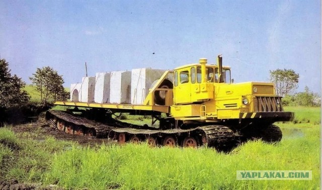 Самые необычные советские тракторы