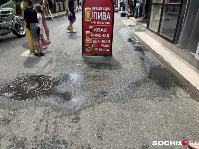Туристы и жители Сочи просят ликвидировать сливы канализации в море