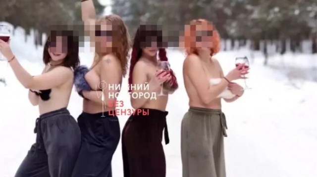 Полуголые нижегородки шокировали Сеть своей фотосессией
