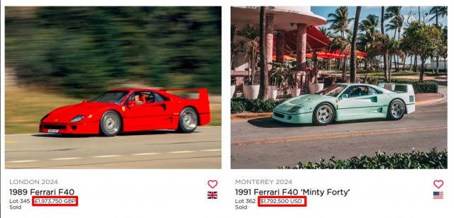 Работник автосервиса вдребезги разбил коллекционный Ferrari F40 во время тест-драйва после обслуживания