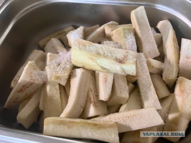 Быстрые кимчи из баклажанов