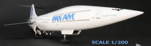 Вершина эволюции сверхзвуковых авиалайнеров. Lockheed L-104 Starliner. США