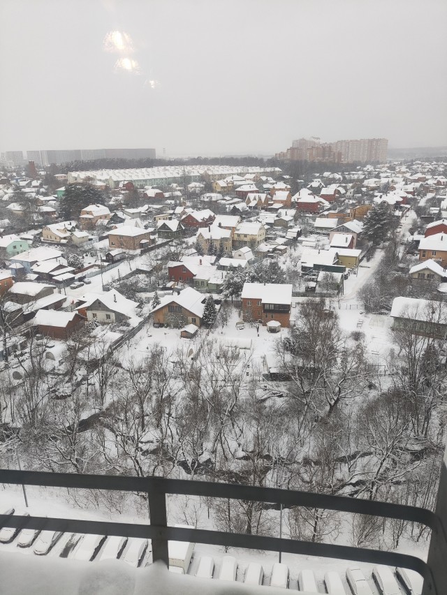 У кого как за окном?