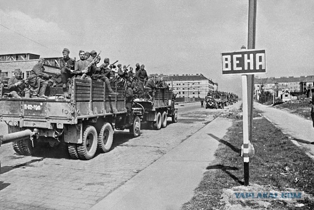 Кортеж Путина в Вене
