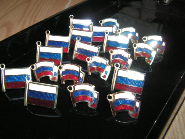 Эмалевый триколор