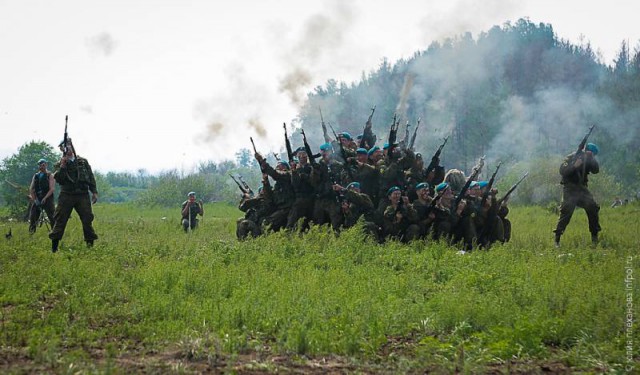 «Люди Маргелова» на маневрах «Днепр-67»