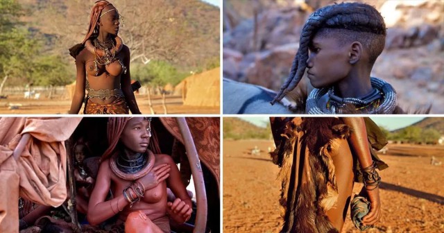 Народ химба: где живут самые красивые женщины Африки