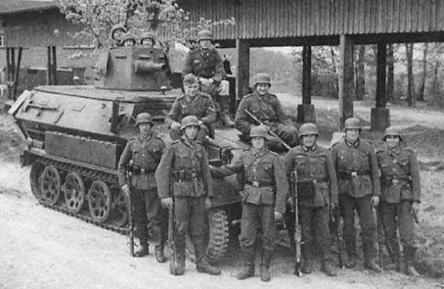 То, что было в вермахте и чего не было в РККА