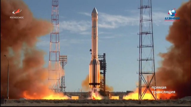 Онлайн трансляция  пуск ракеты-носителя «Протон-М»  c обсерваторией «Спектр-РГ»
