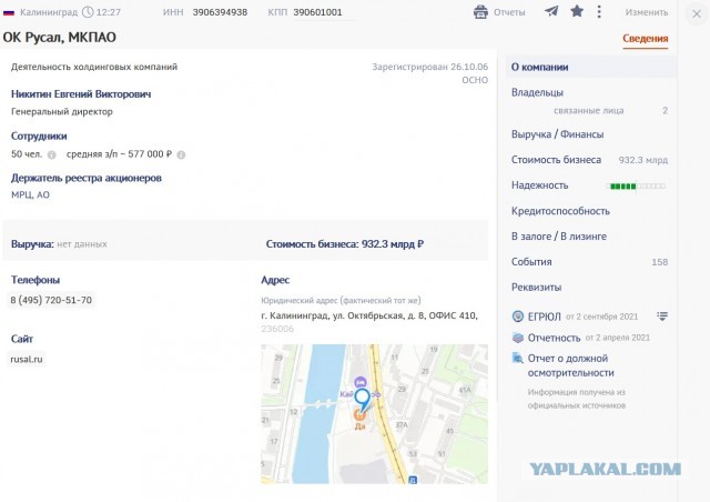 Собянин заявил, что Москва кормит Россию
