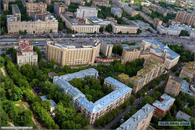 Москва с высоты птичьего полета