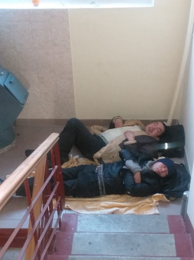 Обычный подъезд Москвы