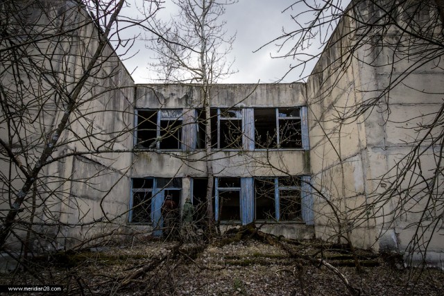 Зона отчуждения. Полесский радиационно-экологический заповедник. д.Погонное (Хойникский р-н, Гомельская обл)