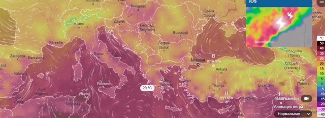 В Европу пришло «адское лето» – континент заливают ливни с градом и выжигает жара свыше 46 градусов