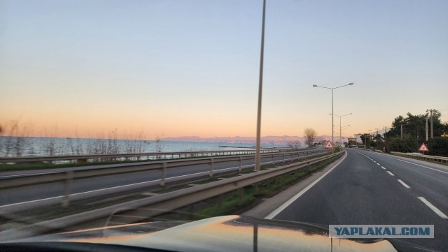 На машине в Турцию по 5 морям