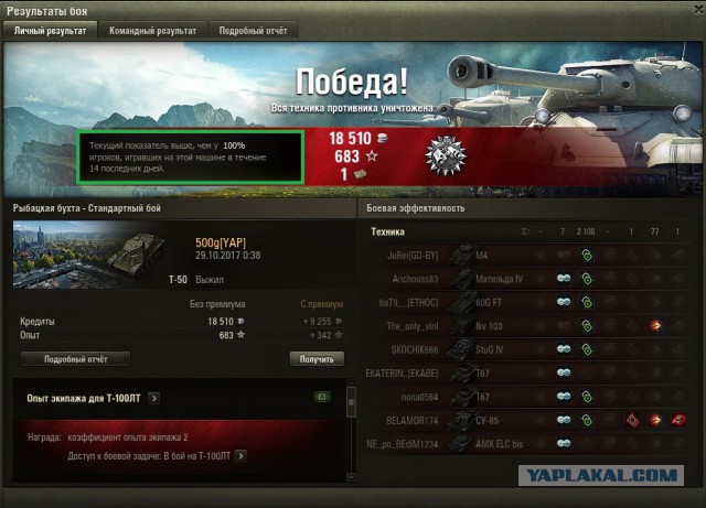 Wargaming 50! Пыщ пыщ, пробил! Урааа!