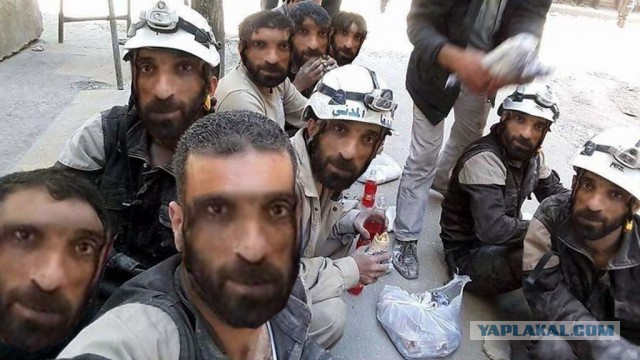 Задержаны белые каски в Сирии.