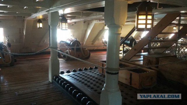Посещение HMS Victory в г. Портсмут, Великобритания