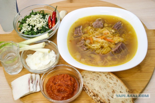 Борщ светлый