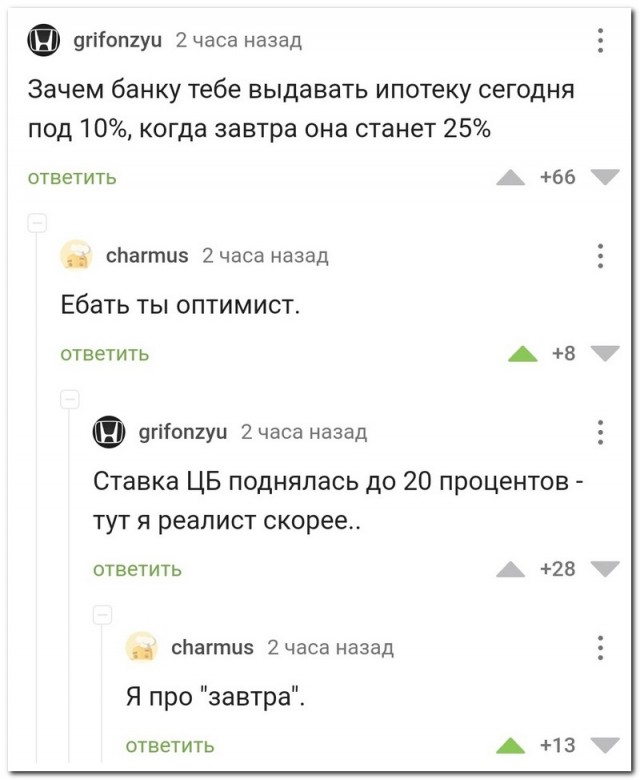 Забавные комментарии из социальных сетей 07.03.22