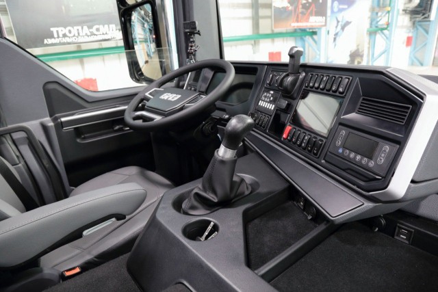 Первый тест нестандартного отечественного грузовика БАЗ-S36A11