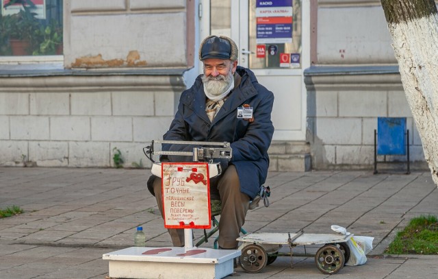 Весовщик Иосиф Григорьевич. Самый знаменитый дедушка Рязани