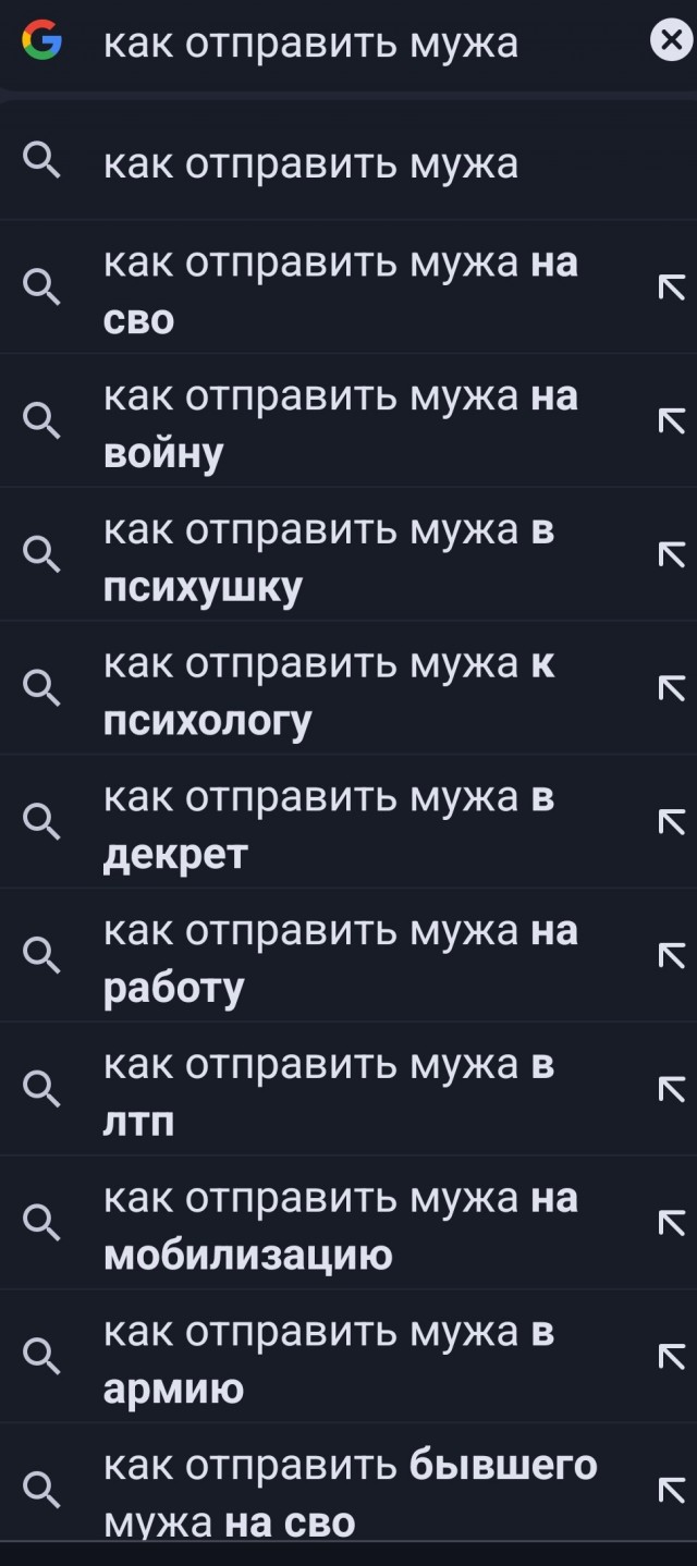 Что ищут простые русские жёны в поисковиках...
