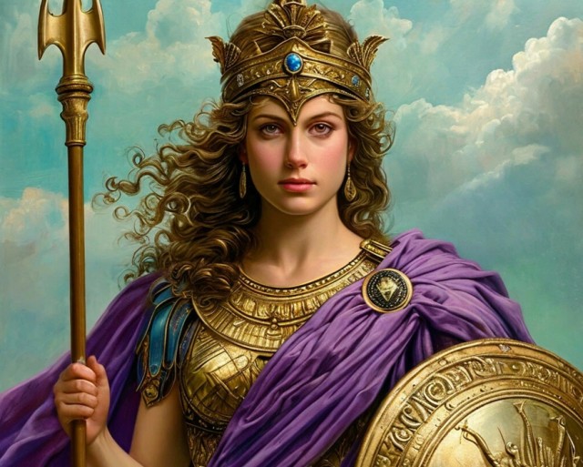 Знойная Афина в наше время