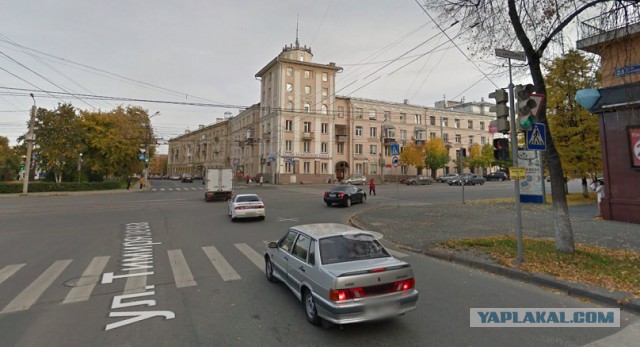 Лакмусовый перекресток, выявляющий идиотов...