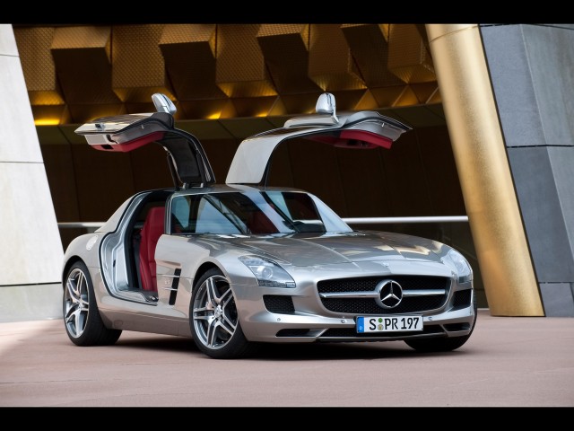 Mercedes-benz Sls Amg 2010(20 фотообоев)