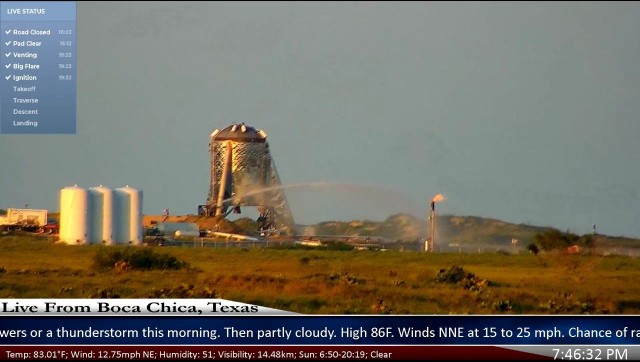 Космический корабль SpaceX загорелся во время запуска