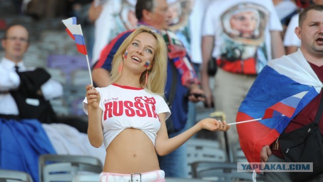 Итальянская болельщица!