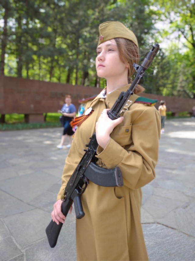 10-й день  Караула у Вечного огня, город Алматы