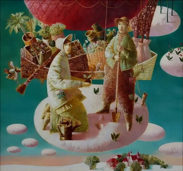 Анна Березовская, художник