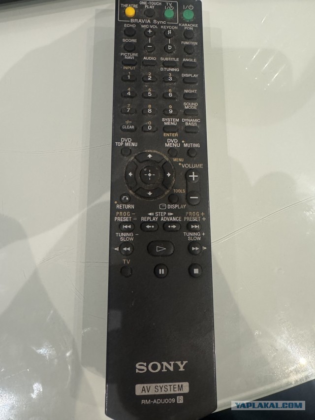 Ищу оригинальный пульт от домашнего кинотеатра Sony DAV-SB500