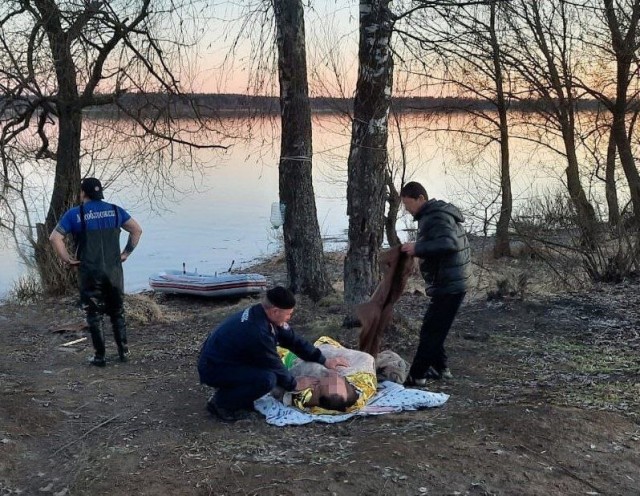 Трех тонущих мужчин спасли на подмосковном водохранилище