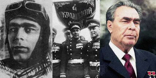 Брежнев честно и храбро воевал
