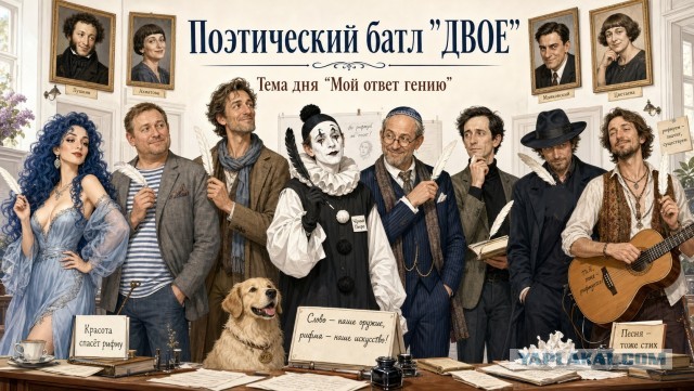 Двое, поэтический батл