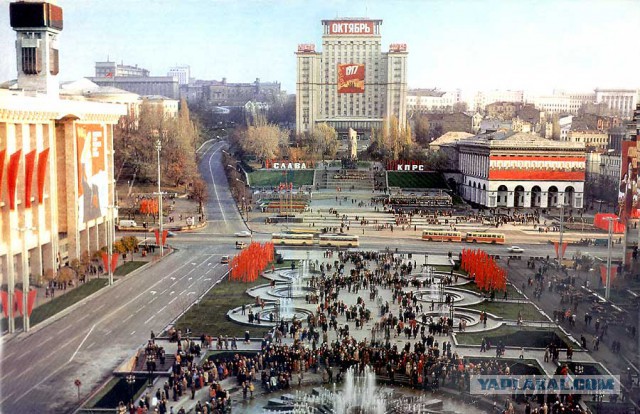 Киев. Новые столкновения демонстрантов с милицией