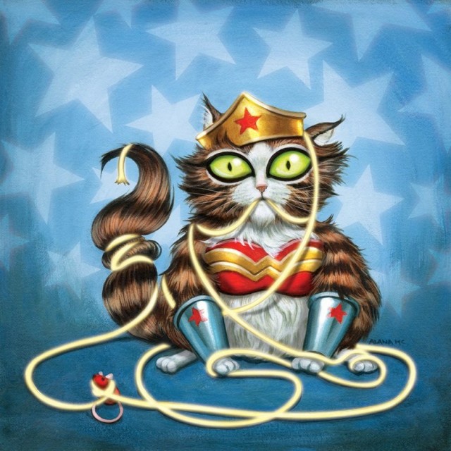 Коты - супергерои